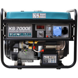 Generator de curent monofazat 5,5 KW cu pornire electrica KS 7000 E